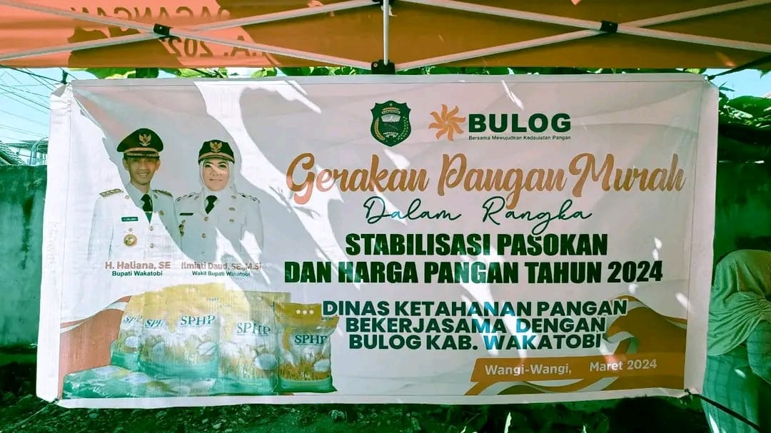 Kolaborasi Pemda Wakatobi dan TNI Polri dalam Gerakan Pangan Murah
