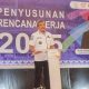Pj Wali Kota Kendari, Muhammad Yusup saat memberikan sambutan pada kegiatan Penyusunan RKPD Tahun 202