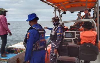 Proses Pencarian Nelayan Terjatuh dilaut Kapota Tim TNI Polri dan Basarnas Berkolaborasi