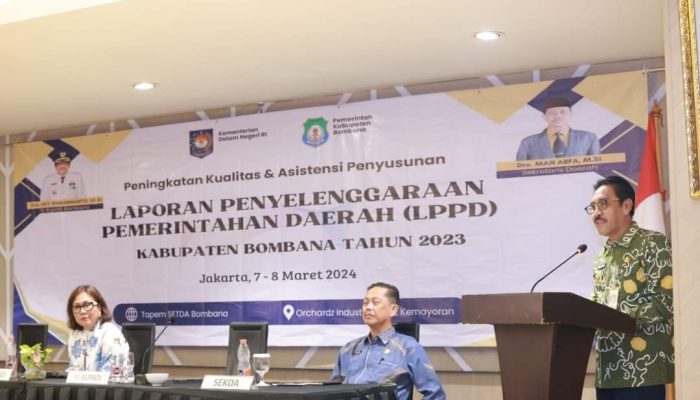 Pemkab Bombana Gelar Bimtek dan Asistensi Penyusunan LPPD