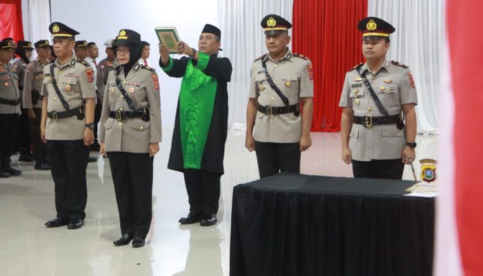 Kapolresta Kendari Pimpin Sertijab 4 PJU