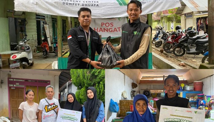 DDV Sultra Bantu Logistik Untuk 225 Warga Korban Banjir di Kampung Salo