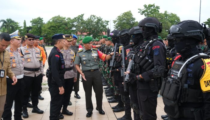 Personel TNI-Polri Siap Amankan Kunjungan Wakil Presiden RI di Sulawesi Tenggara