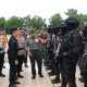 Pengecekan Kesiapan Personel Pengamanan Kunjungan Kerja Wakil Presiden RI di Kota Kendari