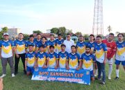 KONI Ramadhan Cup di Tinanggea Resmi Bergulir, AJP Pesan Jaga Sportivitas