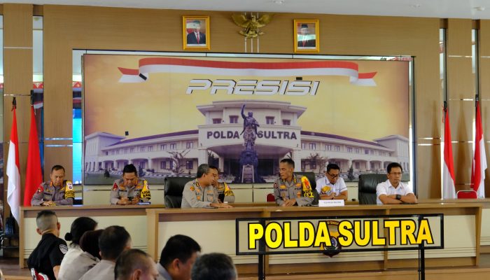 PJU Polda Sultra Ikuti Dialog Publik Pastikan Ketersediaan dan Keterjangkauan Pangan Jelang Lebaran 2024