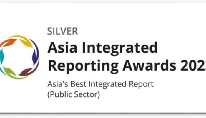 BPJAMSOSTEK Raih Silver Award AIRA 2023 Kategori Public Sector Berkat Laporan Terintegrasi