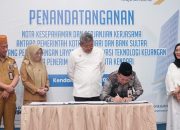 Pemkot Kendari Bersama Bank Sultra Teken MoU dan PKS Tentang Pengembangan Layanan dan Inovasi Teknologi Keuangan