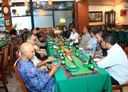 Divisi Humas Polri menggelar acara buka bersama dengan pemimpin redaksi (Pemred) di kawasan Jakarta Selatan