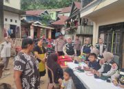 Tim Dokkes Polda Sultra Gelar Baksos Kesehatan dan Pembagian Takjil untuk Korban Banjir di Jalan Lasolo