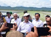 Menteri Pertanian Dukung Konsep Konawe Kota Padi yang Digagas Harmin Ramba