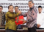 Pj Wali Kota Kendari Serahkan LKPD Tahun 2023 kepada BPK Perwakilan Sultra