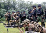 TNI AU Bersama Tentara Amerika Serikat Latihan Penyergapan di Rumpin Bogor