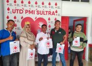 Peringati Hari Jadi ke-VII, SMSI Sultra Gelar Bakti Donor Darah