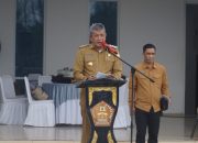 Pj Wali Kota Pimpin Apel Gabungan Lingkup Pemkot Kendari