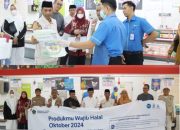 Kakanwil Kemenag Sultra bersama Satgas BPJPH Tinjau Produk Daging Hasil Sembelihan di Hypermart Kendari