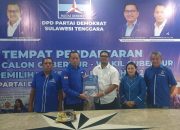 Mendapat Dukungan Masyarakat, Hugua Daftar Cagub Sultra di Partai Demokrat
