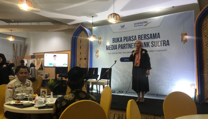 Pererat Silaturahmi di Bulan Suci Ramadhan, Bank Sultra Gelar Buka Bersama Dengan Insan Pers