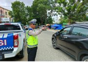 Sat PJR Dit Lantas Polda Sultra Patroli Mobile di Kendari untuk Pengamanan Mudik Lebaran