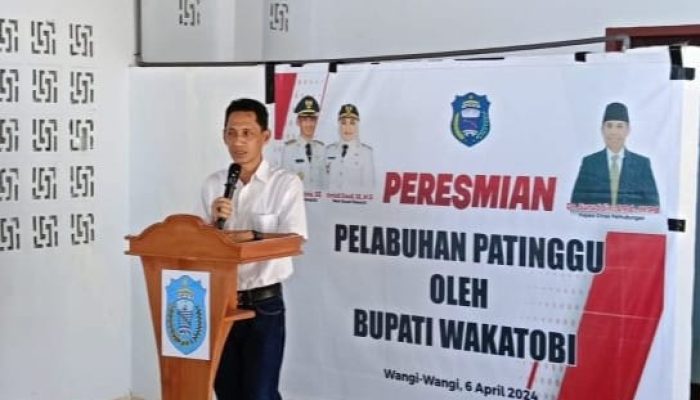 Bupati Haliana Meresmikan Dermaga Patinggu, Penghubung Antar Pulau di Wakatobi