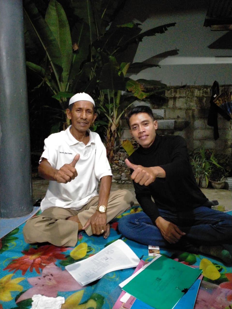 Ahli waris H. Bayanuddin bersama ADV. La Ode Ahmad Kidarsan, S.H
