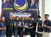 SKI Ambil Formulir Pendaftaran Calon Wali Kota Kendari 2024 di Partai Nasdem