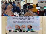 Kegiatan Forum satu data Kabupaten Bombana bersama Kominfo, Bappeda, BPS dan Produsen Data