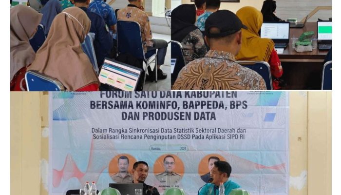 Forum Sinkronisasi Data Statistika Sektoral Daerah Kabupaten Bombana