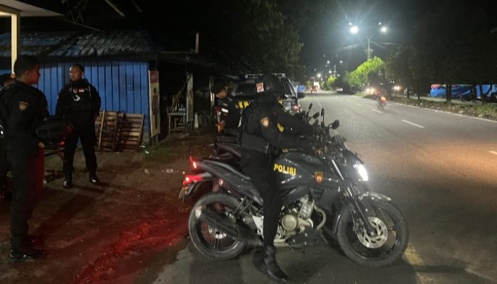 Patroli Subsatgas Samapta Polda Sultra Wujudkan Keamanan dan Ketertiban Masyarakat