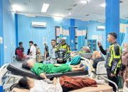 Korban Tabrakan antara KA Rajabasa dan Bus Angkutan Umum di Oku Timur Terjamin Jasa Raharja