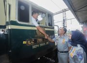 Gelar Flag Off Mudik Bersama BUMN, Jasa Raharja Berangkatkan Ribuan Pemudik Moda Kereta Api ke Sejumlah Daerah