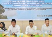Kemenag Sultra Beri Bimbingan Manasik Bagi Calon Jamaah Haji Asal Konsel