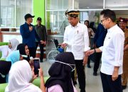 Presiden Jokowi Tinjau Pelayanan Kesehatan di RSUD Baharuddin Kabupaten Muna 