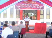 Pj Wali Kota Kendari Bersama Kapolda Sultra Resmikan Kantor Unit Satwa Dit Samapta Polda Sultra