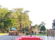 Sekda Sultra Pimpin Apel Gabungan Lingkup Pemprov Sultra