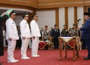 Pj Gubernur Sultra Lantik Pj Bupati Buton, Busel dan Buteng