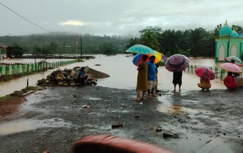 Jalan Trans Sulawesi terendam banjir