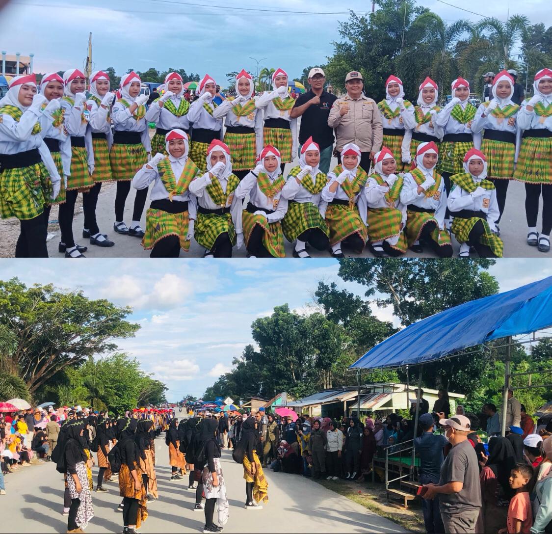 Lomba Gerak Jalan Tingkat SD-SMP Dalam Rangka HUT ke-21 Konawe Selatan