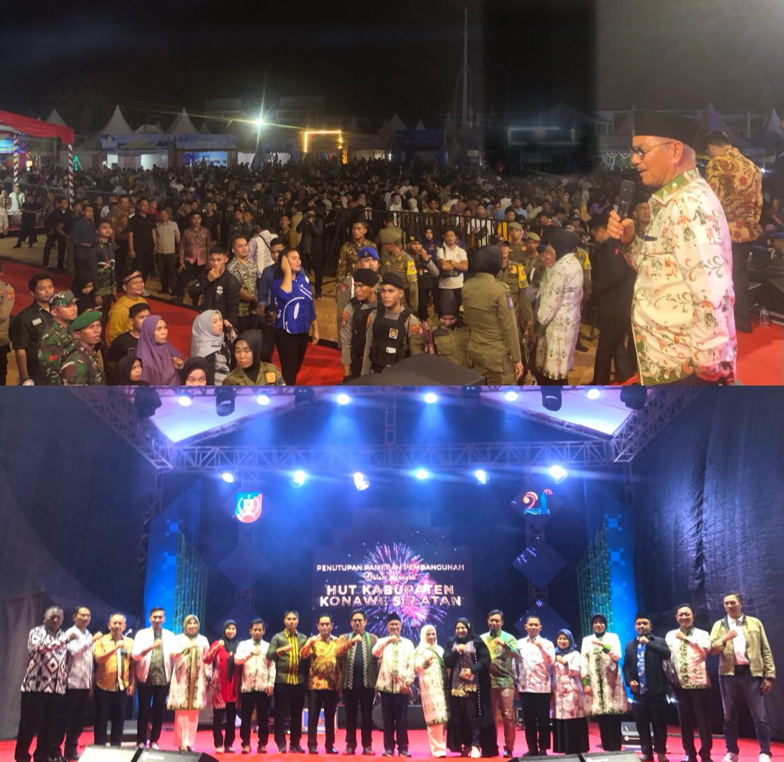 Penutupan Pameran Pembangunan dalam rangka HUT ke-21 Konawe Selatan