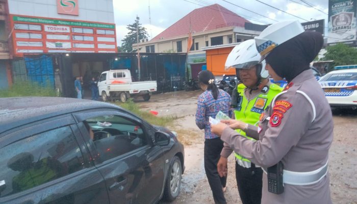 Wujudkan Ketertiban, Satlantas Kendari Razia Kendaraan Knalpot Bogar