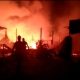 Insiden kebakaran Rumah Makan Kampung Pantai Kendari