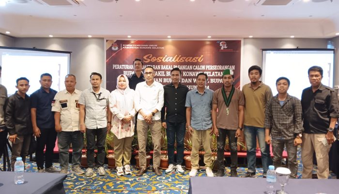 KPU Konawe Selatan Sosialisasi Peraturan Pencalonan Perseorangan Pilkada 2024, Simak Jadwal dan Syaratnya