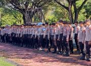 Polres Konawe Persiapkan 165 Personel Pengamanan Kunker Presiden RI di Konawe