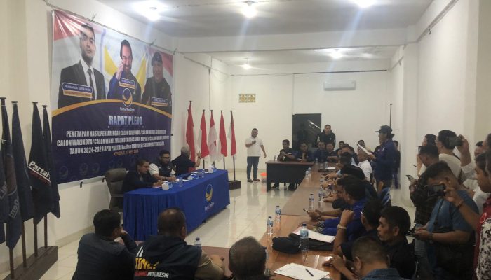 NasDem Sultra Umumkan 8 Nama Bakal Calon Wali Kota Kendari Hasil Penjaringan, Ada Giona dan SKI