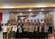 Komisi III DPR RI saat melakukan kunjungan kerja di Polda Sulawesi Tenggara