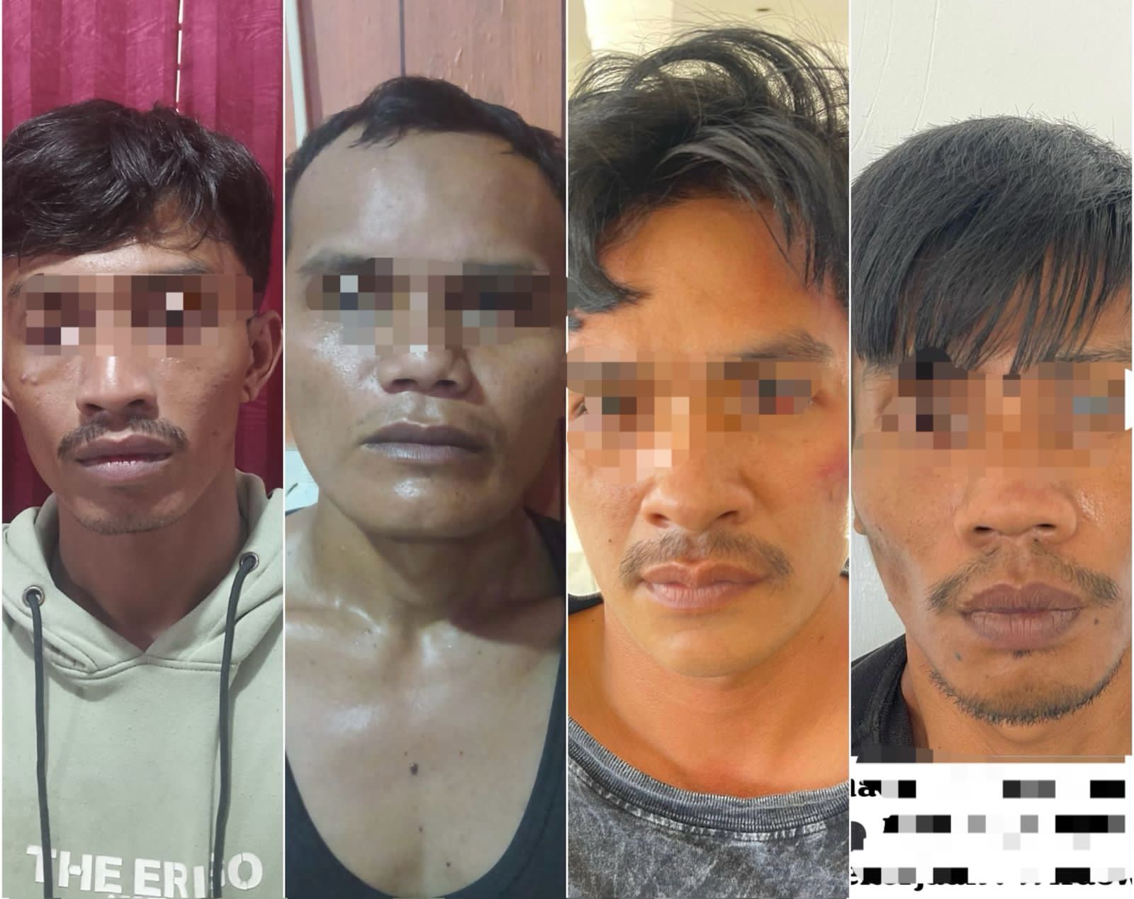 4 pelaku curanmor di wilayah Kota Kendari yang berhasil diringkus Satreskrim Polresta Kendari