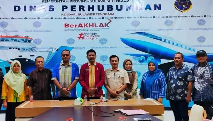 Pj Sekda Baubau Temui Dishub Sultra, Minta Dukungan Pengembangan Terminal Waramusio dan Pantai Nirwana