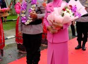 Upacara Welcome Parade, Brigjen Pol Dwi Iriyanto Lanjutkan Kepemimpinan Irjen Pol Drs. Teguh Pristiwanto