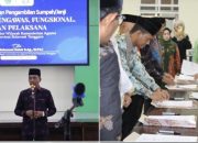 93 Pejabat Pengawas, Fungsional dan Pelaksana Lingkup Kemenag Sultra Dilantik