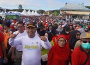 Ketua DPRD Kota Kendari Ikuti Jalan Santri HUT ke-193 Kota Kendari 